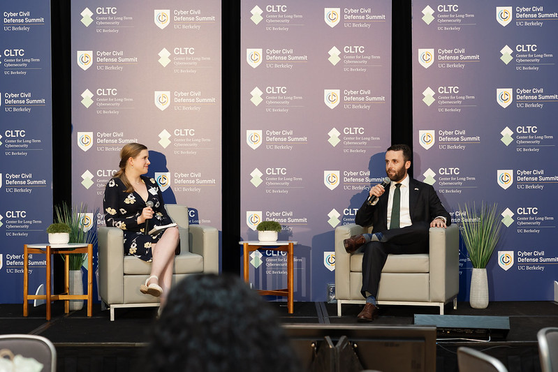 Maggie Miller (L) and Colin Ahern (R)